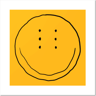 Six-Eyed Smiley Face Posters and Art